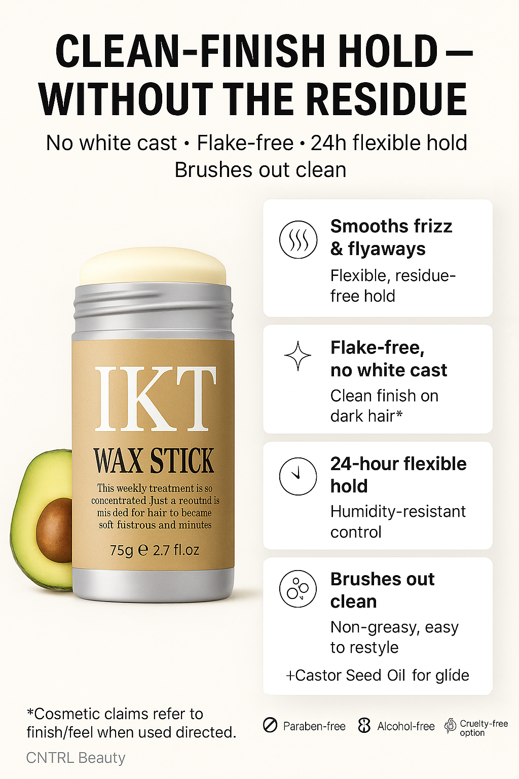 IKT • CleanHold™ Wax Stick